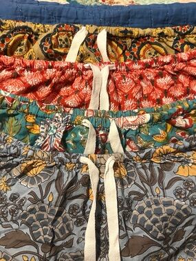 Signals Floral Drawstring Lounge Shorts 4 pack Hippie Boho